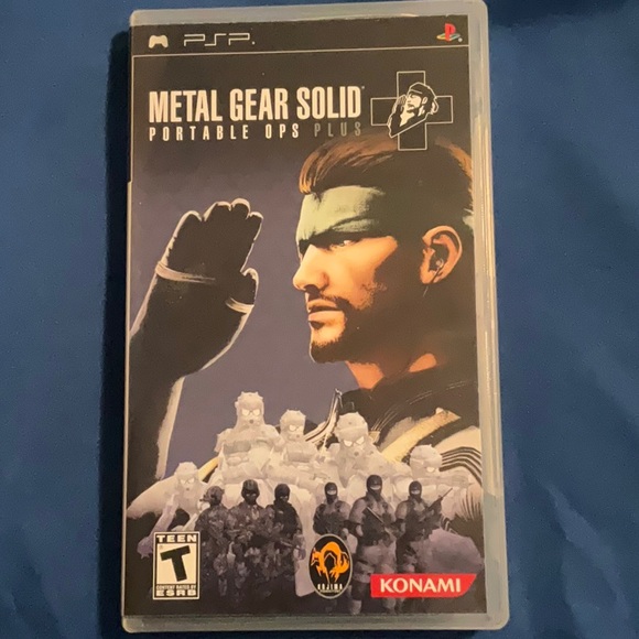 [PSP Game] Metal Gear Solid: Portable Ops Plus - Picture 1 of 2